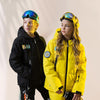 Veste de ski imperméable LD Ski Boundary Line pour fille