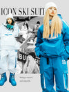 Combinaisons de snowboard Cosone Urban Groove pour femmes, style hip-hop urbain