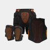 Short de protection unisexe COSONE, genouillères et protection dorsale