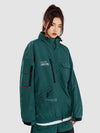 Veste de snowboard respirante Nandn DWR pour femme