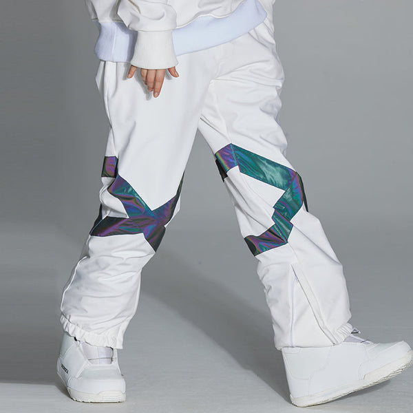 Pantalon de neige unisexe Arctic Queen Glimmer Neon Light Cross X