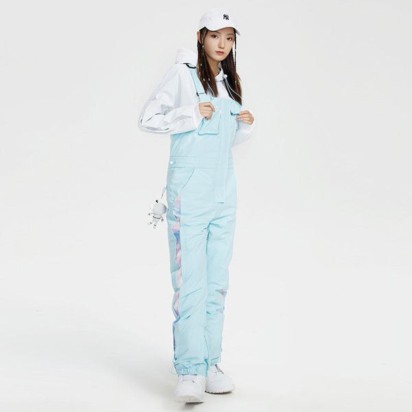 Pantalon de snowboard et salopette de ski pour femme, style montagne, haute performance hivernale