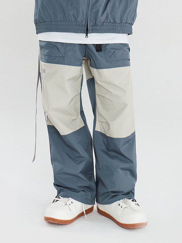 Pantalon de snowboard respirant Nandn DWR pour femme