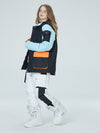 Combinaisons de ski Arctic Queen Divided Sky Colorblock pour femmes