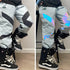 Pantalon de neige réfléchissant à rayures en X pour femme John Snow