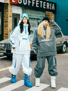 Combinaisons de snowboard Cosone Urban Groove pour femmes, style hip-hop urbain