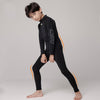 Ensemble de sous-vêtements thermiques longs LD Ski Kids Athletic Base Layer Compression Underwear 2 pièces
