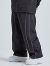 Pantalon de snowboard élastique à rayures Dook pour femme