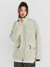 Veste de snowboard respirante Nandn DWR pour femme