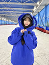 Sweat à capuche en polaire Dook Snow Iconic Rabbit pour femme