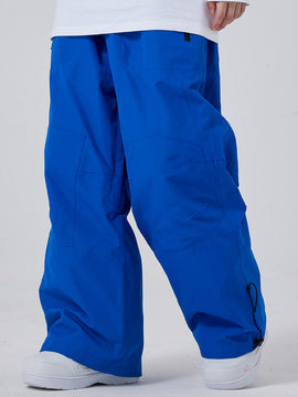 Pantalon de snowboard cargo super ample Dook Snow pour homme