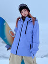 Veste de snowboard Coach Snow Mountain pour femme, coloris Searipe Sky Gradient
