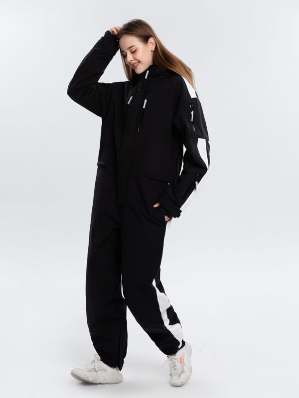 Combinaison de ski une pièce Arctic Queen Stripe Mountain Infinity pour femme