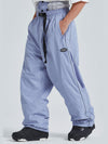 Pantalon de snowboard élastique à rayures Dook Snow pour homme