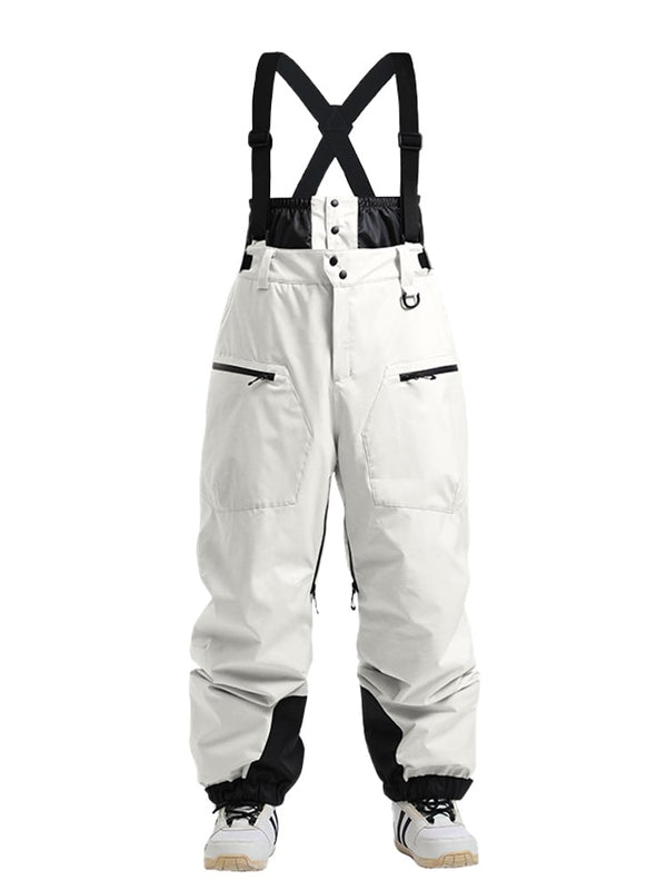 Salopette de ski cargo multifonctionnelle Gsou Snow pour femme, résistante et performante.