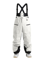 Salopette de ski cargo multifonctionnelle Gsou Snow pour femme, résistante et performante.