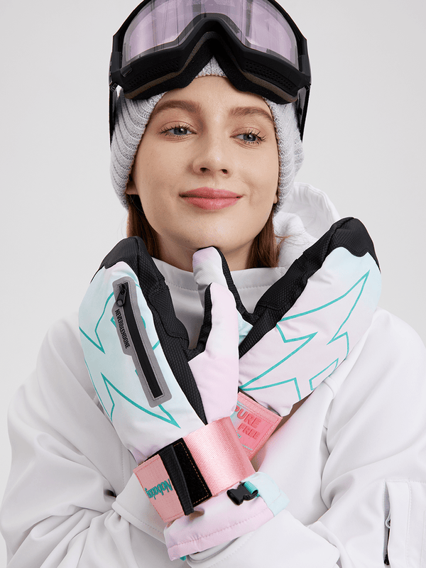 Mitaines de snowboard Nobaday Fluorspar pour femmes