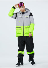 Ensembles veste et pantalon de ski freestyle Arctic King pour hommes