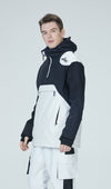 Anorak de neige Arctic Queen Mountain Star Color Block pour homme