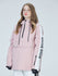 Veste de ski Arctic Queen Winter Guide Stripe pour femme avec smocks réfléchissants