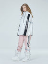 Combinaisons de ski réfléchissantes Arctic Queen Winter Guide Stripe pour femmes