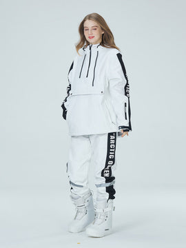 Combinaisons de ski réfléchissantes Arctic Queen Winter Guide Stripe pour femmes