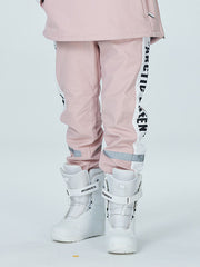 Pantalon de neige Arctic Queen Winter Guide pour femmes avec bandes réfléchissantes
