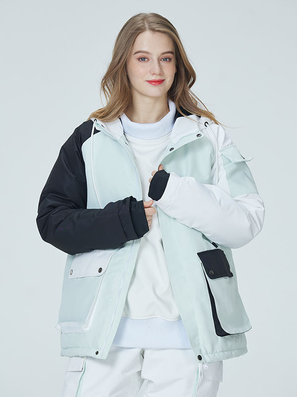 Veste de ski Arctic Queen Divided Sky Colorblock pour femme