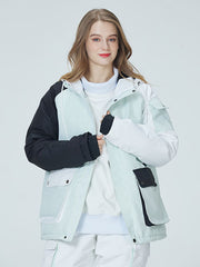 Veste de ski Arctic Queen Divided Sky Colorblock pour femme