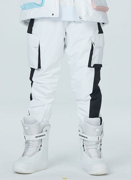 Pantalon de snowboard Arctic Queen pour homme avec grande poche cargo