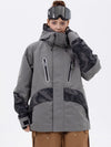 Veste de ski camouflage réfléchissante Chillform Glow Trail pour femme