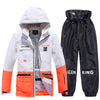 Ensembles veste et pantalon de ski freestyle Arctic King pour hommes