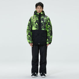 Veste et pantalon de ski Arctic Queen Jungle Adventurer pour homme