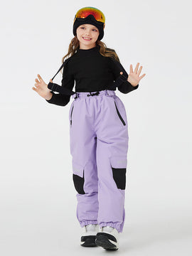 Salopette de ski imperméable unisexe pour enfants, idéale pour les amoureux de la montagne