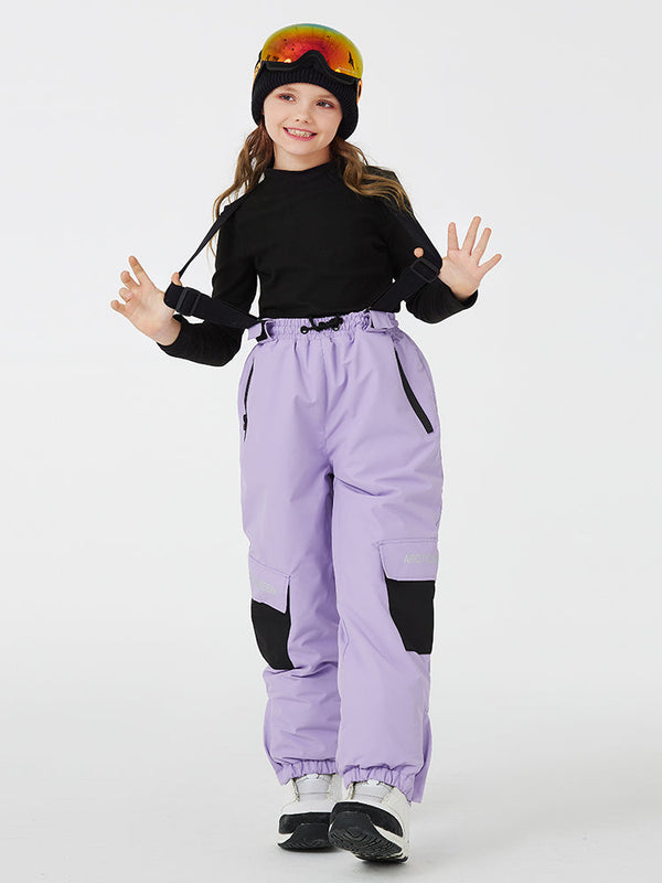 Salopette de ski imperméable unisexe pour enfants, idéale pour les amoureux de la montagne