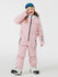 Combinaisons de ski imperméables une pièce unisexes pour enfants, style explorateur de montagne