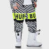 Pantalon de neige à carreaux style streetwear pour femme Snowverb