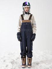 Salopette cargo en denim Vector Dusk pour femme