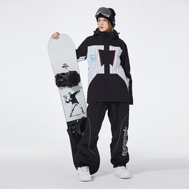 Combinaison de ski SpeedPanda Mountain unisexe pour femmes, modèle Alpine Avalanche Flare Expedition