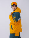 Veste de snowboard anorak Snowverb Alpine Ranger Colorblock pour homme