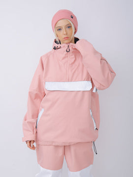 Veste de snowboard anorak Snowverb Alpine Ranger Colorblock pour femme