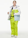 Combinaisons de ski thermiques coupe-vent pour hommes, avec salopette, idéales pour la montagne hors-piste.