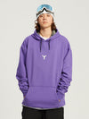 Sweat à capuche ample pour homme, style freestyle, pour terrain de ski