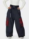 Pantalon de snowboard cargo ample et freestyle Hyper Flux Urban Graffiti pour femme - Park Rider