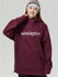 Sweat à capuche ArcticTech Mountain Snow vert cendré pour femme