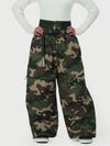 Pantalon de neige ample et résistant pour femme Urban Storm, style freestyle.