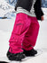 Pantalon de ski cargo ample RenChill Mountain PowderRush pour femme