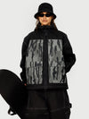 Veste de ski UrbanCraft Street Utility Freestyle pour femme – Capuche réfléchissante et design inspiré des vêtements de travail