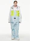 Combinaisons de ski thermiques coupe-vent pour hommes, avec salopette, idéales pour la montagne hors-piste.
