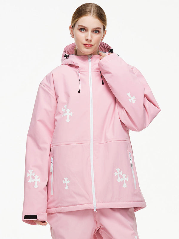 Veste de neige féerique Reine des neiges et flocons de neige pour femme
